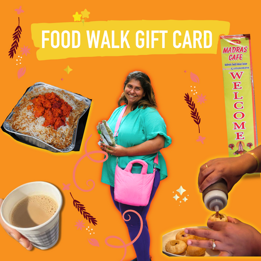 Indian Food Walk gift card