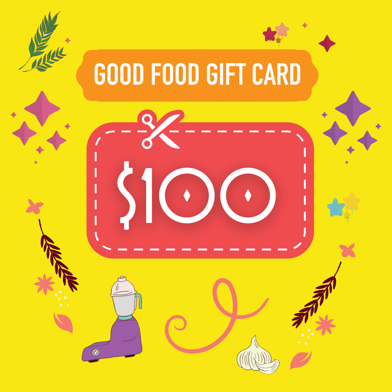 Good food gift card